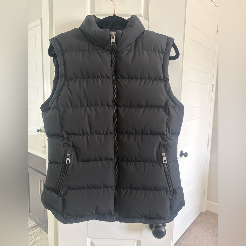 Black Quilted Puffer Vest